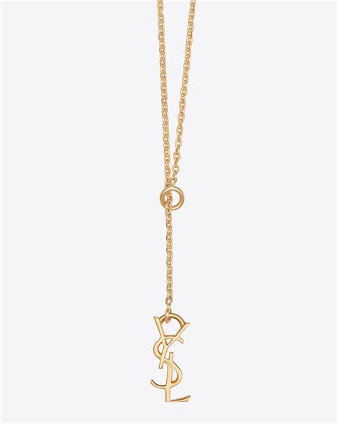 ysl necklace women's